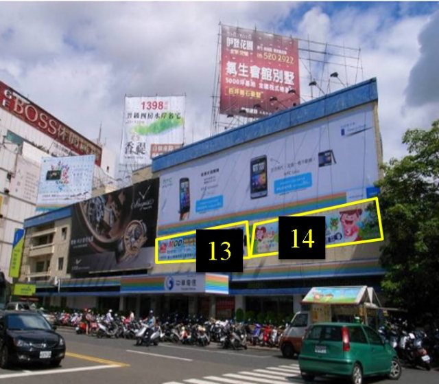 新竹市北區林森路戶外廣告-編號13